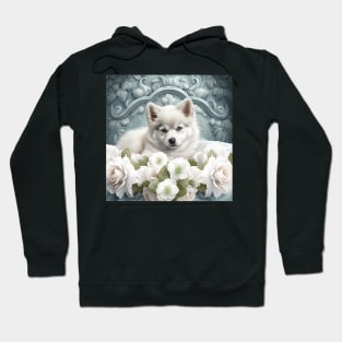 Romantic Pomsky Hoodie